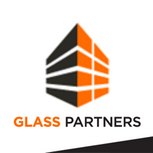 the glass partners logo on a white background